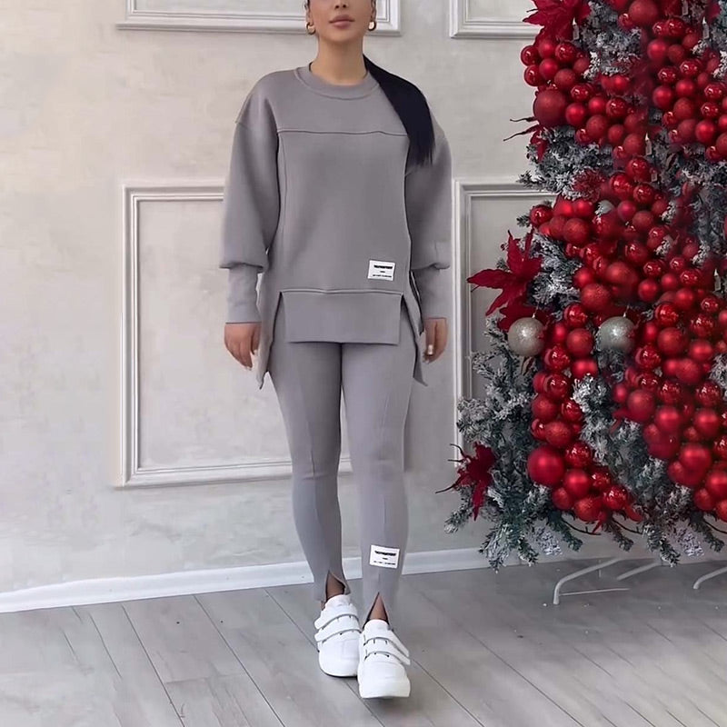 Zoey | Lässiges Damen Sweatshirt und Leggings Set
