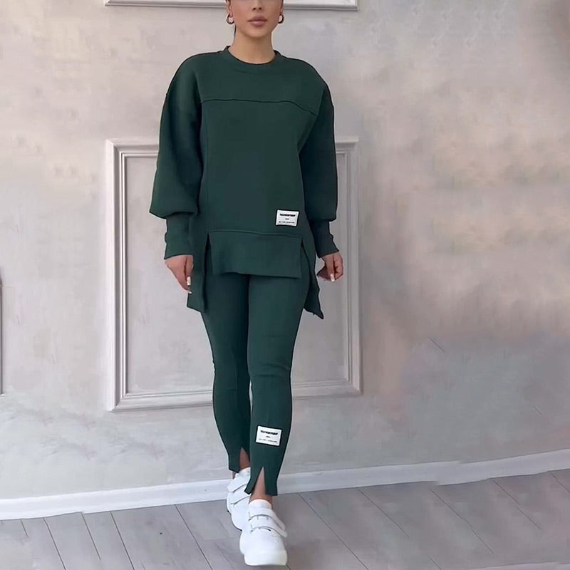 Zoey | Lässiges Damen Sweatshirt und Leggings Set