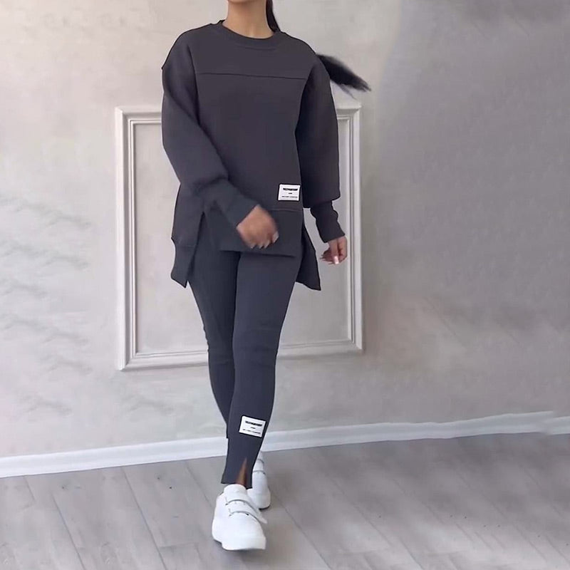 Zoey | Lässiges Damen Sweatshirt und Leggings Set