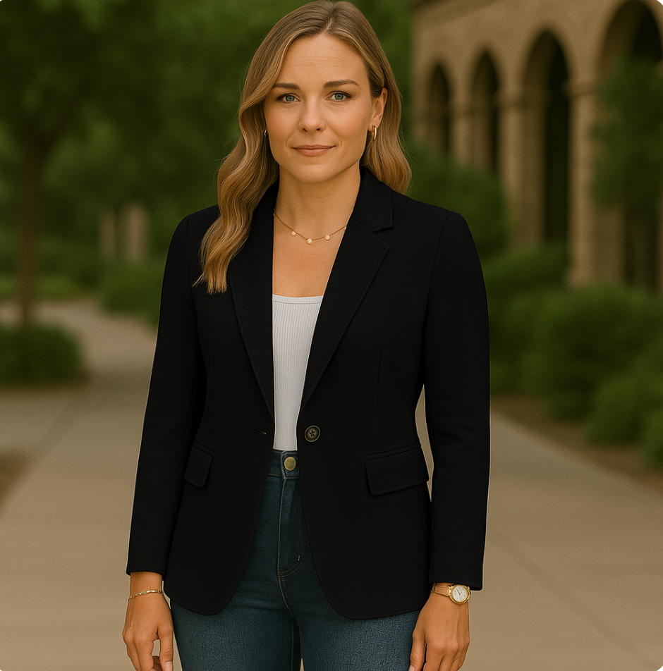 Christine™ | Klassischer Taillierter Blazer